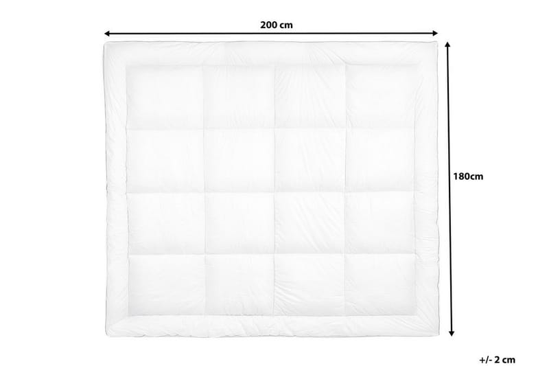 Bäddmadrass Trivor 180|200 cm - Vit - Möbler - Säng - Madrass - Bäddmadrass
