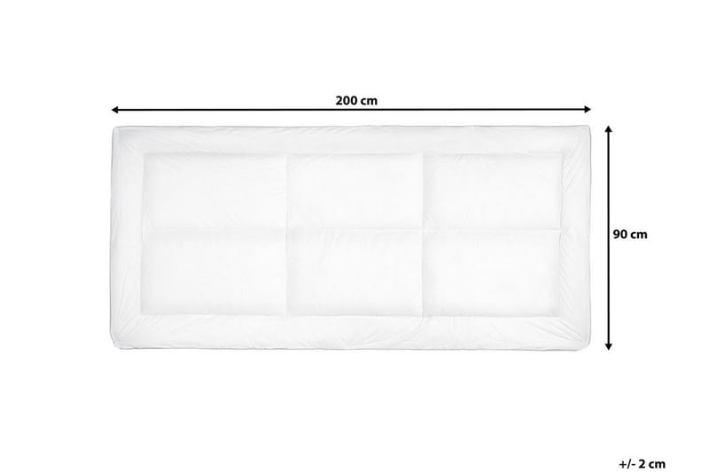 Bäddmadrass Trivor 90|200 cm - Vit - Möbler - Säng - Madrass - Bäddmadrass