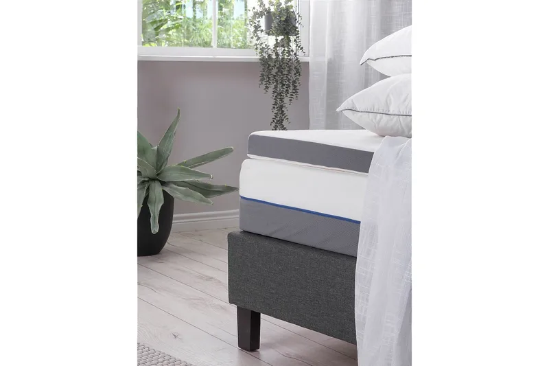 Comfy Bäddmadrass 160200 cm Vit  Vit - Vit - Möbler - Säng - Madrass - Bäddmadrass