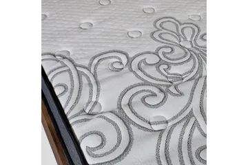 Fjädermadrass HARMONY DELUX 160x200xH30cm - Grå/Vit - Möbler - Säng - Madrass - Bäddmadrass