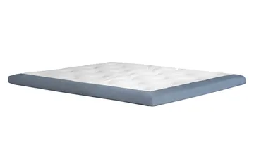 Lucky Bäddmadrass 8 Cm Polyeter 160x200 - Blå - Möbler - Säng - Madrass - Bäddmadrass