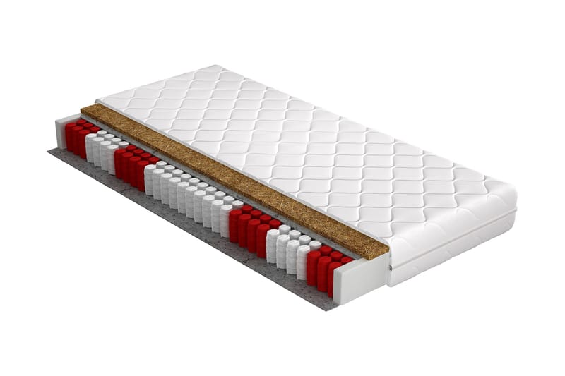Madrass Bastavales 90x200 cm - Vit - Möbler - Säng - Madrass - Bäddmadrass