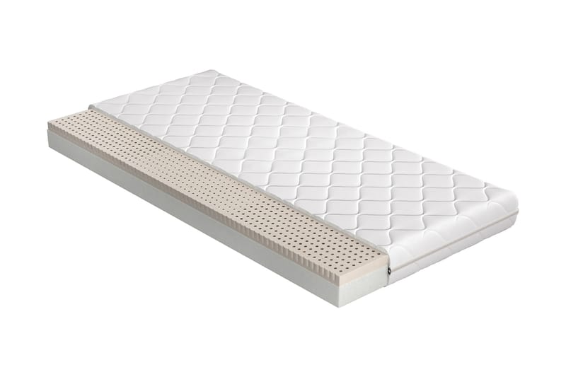 Madrass Bustad 200x200 cm - Vit - Möbler - Säng - Madrass - Bäddmadrass