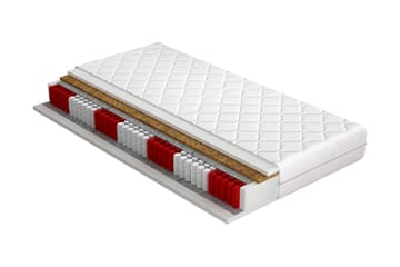 Madrass Grover 200x200 cm - Vit - Möbler - Säng - Madrass - Bäddmadrass