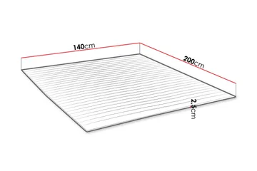 Madrass MANDULA 140x200 - Möbler - Säng - Madrass - Bäddmadrass