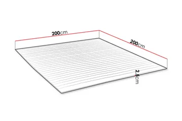 Madrass MANDULA 200x200 - Möbler - Säng - Madrass - Bäddmadrass
