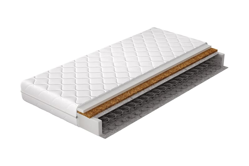 Madrass Montecillos 90x200 cm - Vit - Möbler - Säng - Madrass - Bäddmadrass