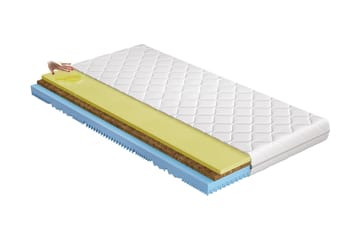 Madrass Ventavieja 200x200 cm - Vit - Möbler - Säng - Madrass - Bäddmadrass
