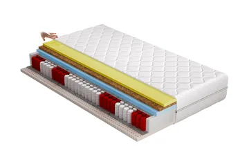 Palleros Madrass 160x200 cm - Vit - Möbler - Säng - Madrass - Bäddmadrass