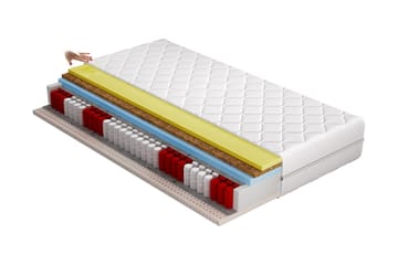 Palleros Madrass 160x200 cm - Vit - Möbler - Säng - Madrass - Bäddmadrass