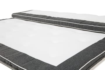 Bäddmadrass Superior Lyx 160x200 Mörkgrå - Mörkgrå - Möbler - Säng - Madrass - Bäddmadrass