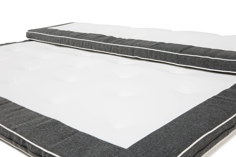 Bäddmadrass Superior Lyx 160x200 Mörkgrå - Mörkgrå - Möbler - Säng - Madrass - Bäddmadrass
