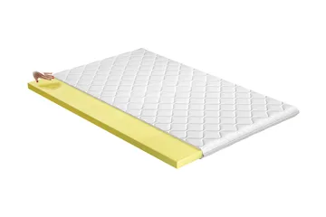 Veganil Madrass 160x200 cm - Vit - Möbler - Säng - Madrass - Bäddmadrass