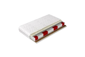Bruksbacken Resårmadrass 90x200 cm - Vit - Möbler - Säng - Madrass - Resårmadrass & resårbotten