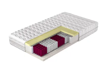 Earnest Resårmadrass 120x200 cm - Vit - Möbler - Säng - Madrass - Resårmadrass & resårbotten