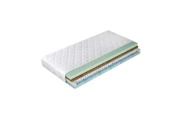 Florizel Resårmadrass 90x200 cm - Vit - Möbler - Säng - Madrass - Resårmadrass & resårbotten