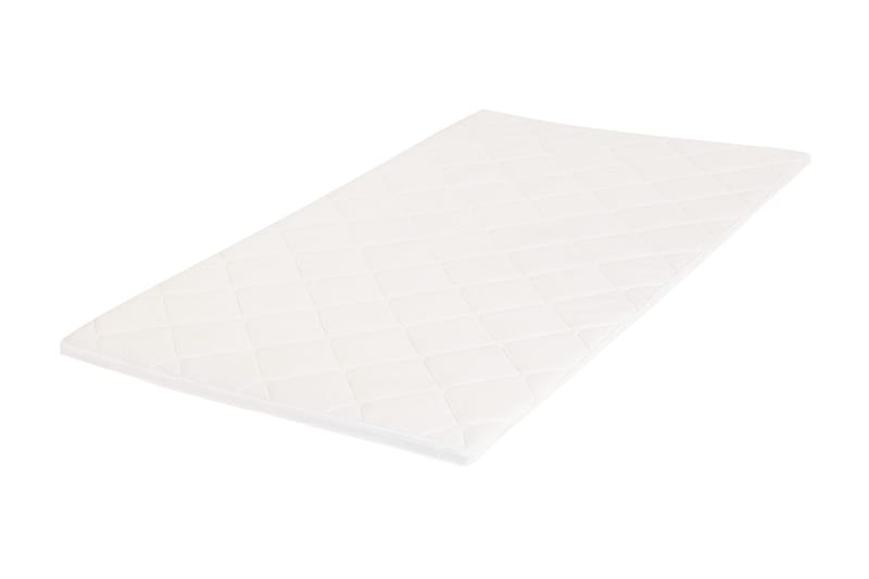 HVILA Bäddmadrass 120x200 cm – 7 cm Mjuk/Medium Polyeterskum, Vändbar Sommar- & Vintersida, Tvättbar Klädsel