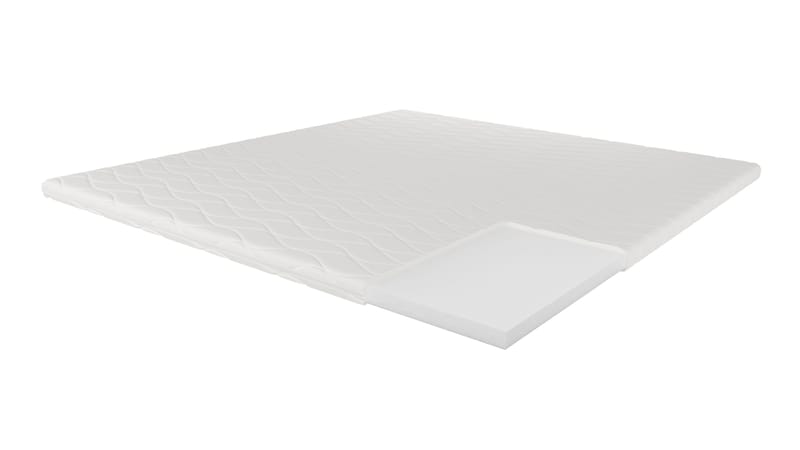 HVILA Foam bäddmadrass i Polyeterskum 160x200 cm – 7 cm Mjuk/Medium, Tvättbar Klädsel - Möbler - Säng - Madrass - Bäddmadrass