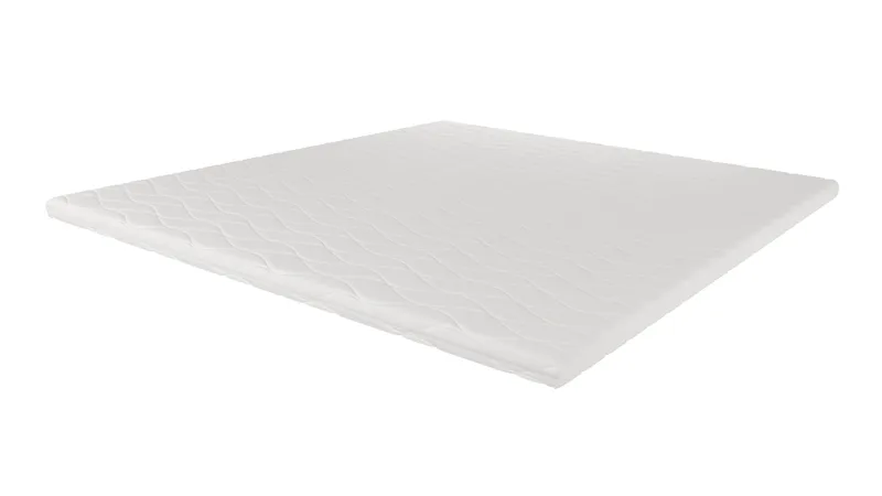 HVILA Foam bäddmadrass i Polyeterskum 160x200 cm – 7 cm Mjuk/Medium, Tvättbar Klädsel