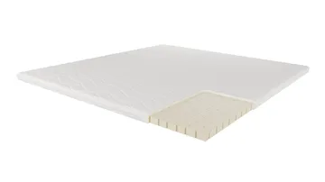 HVILA Latex Bäddmadrass i Punktelastisk Latex  160x200 cm – 7 cm Medium/Fast, Tvättbar Klädsel - Möbler - Säng - Madrass - Bäddmadrass