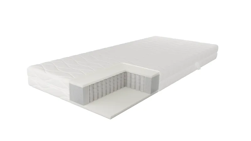 Hvila Resårmadrass med Tvättbar Klädsel 90x200 cm - Möbler - Säng - Madrass - Resårmadrass & resårbotten