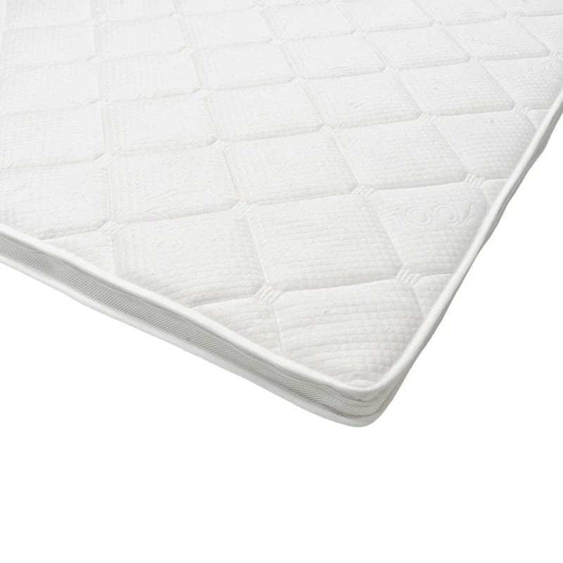 HVILA Vändbar Sommar- & Vintersida, Bäddmadrass 160x200 cm – 7 cm Mjuk/Medium, Polyeterskum, Tvättbar Klädsel - Möbler - Säng - Madrass - Bäddmadrass