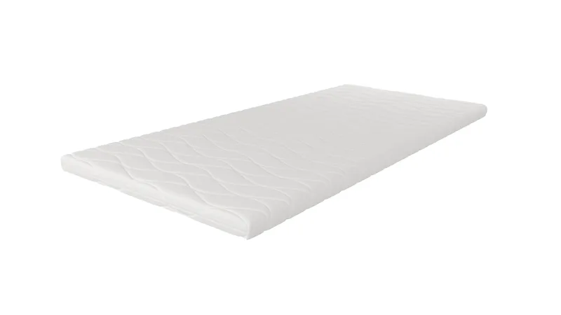 HVILA Polyeterskum Bäddmadrass 90x200 cm – 7 cm Mjuk/Medium med Tvättbar Klädsel