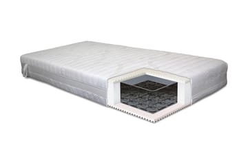 Lowell Resårmadrass 120x200 Fast - Vit - Möbler - Säng - Madrass - Resårmadrass & resårbotten