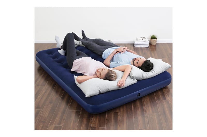 Bestway Airbed Full Uppblåsbar madrass med elektrisk pump Bl - Bestway - Luftmadrass & uppblåsbar madrass