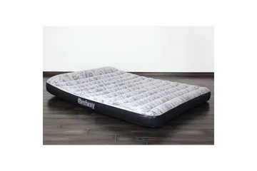 Tritech Airbed Queen Fashion Flock Uppblåsbar madrass Grå - Bestway - Möbler - Säng - Madrass - Luftmadrass & uppblåsbar madrass