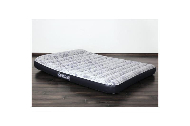 Tritech Airbed Queen Fashion Flock Uppblåsbar madrass Grå - Bestway - Möbler - Säng - Madrass - Luftmadrass & uppblåsbar madrass