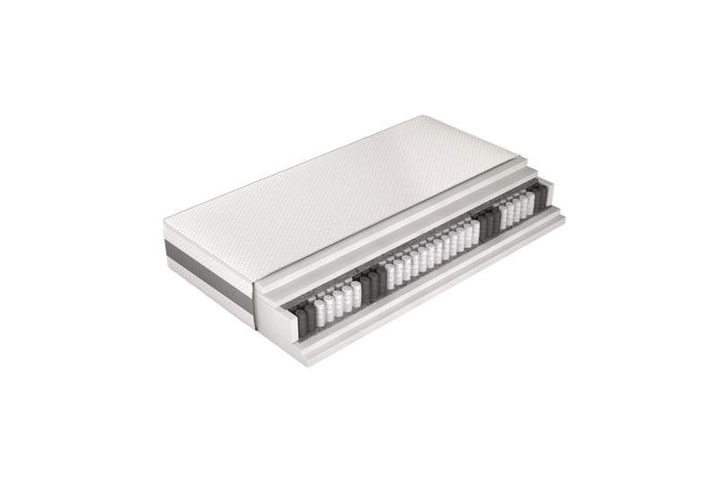 Norrbacksjö Resårmadrass 80x200 cm - Vit - Möbler - Säng - Madrass - Resårmadrass & resårbotten