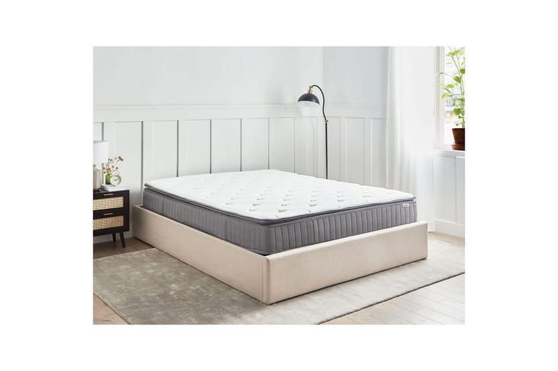 Resårgelmadrass Pleasant 160x200 cm, Fast - 160x200 cm, Fast - Möbler - Säng - Madrass - Resårmadrass & resårbotten