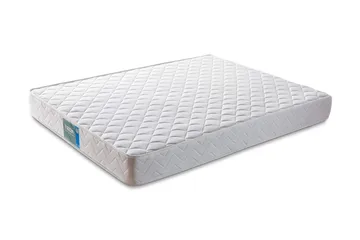 Resårmadrass 150x200 cm - Vit - Möbler - Säng - Madrass - Resårmadrass & resårbotten