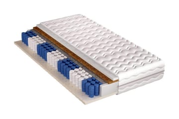 Atlanta Madrass 200x180x20 cm - Flerfärgad - Möbler - Säng - Madrass - Resårmadrass & resårbotten