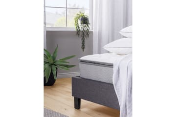 Brathay Resårmadrass Fast 140x200 cm - Vit - Möbler - Säng - Madrass - Resårmadrass & resårbotten