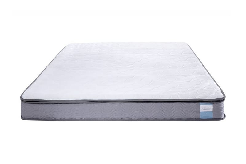 Brathay Resårmadrass Fast 140x200 cm, Vit
