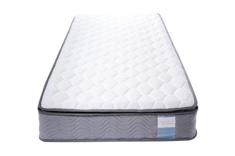 Brathay Resårmadrass Fast 90x200 cm, Vit