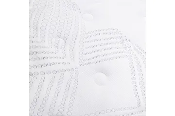 Fjädermadrass Harmony Top Pocket 140x200xh33 cm - Vit/Grå - Möbler - Säng - Madrass - Resårmadrass & resårbotten