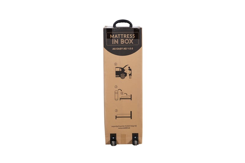 Fjädermadrass Harmony Toppocket 140x200xh33 cm - Vit/Grå - Möbler - Säng - Madrass - Bäddmadrass
