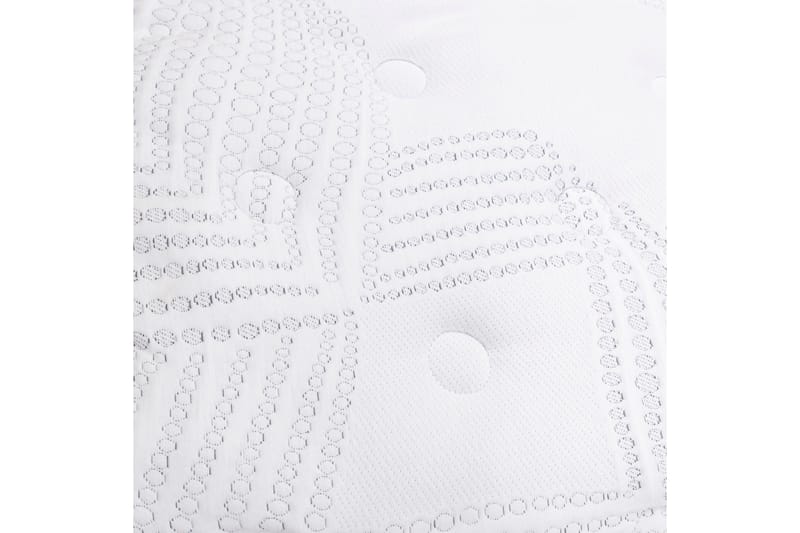 Fjädermadrass HARMONY TOPPOCKET 90x200xH33cm - Vit/Grå - Möbler - Säng - Madrass - Bäddmadrass