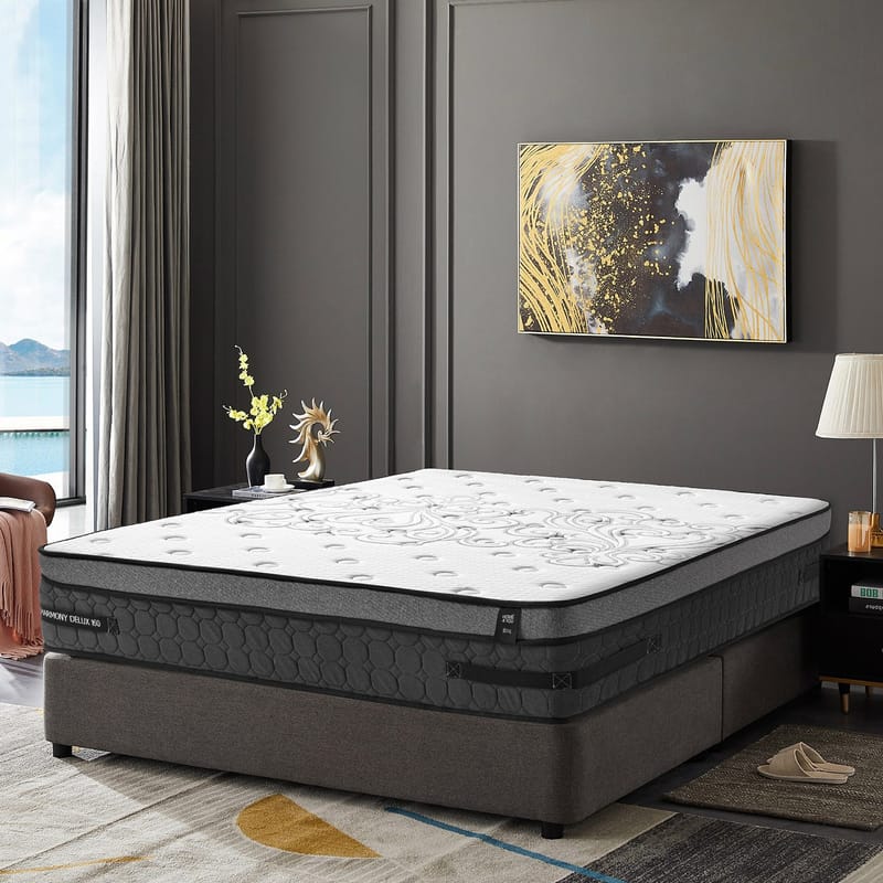 Resårmadrass Harmony Delux 180x200x30 cm - Möbler - Säng - Madrass - Bäddmadrass
