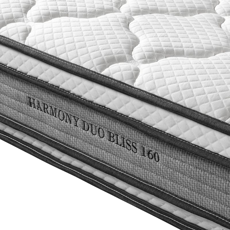 Resårmadrass Harmony Duo Bliss 160x200x28 cm vändbar - Möbler - Säng - Madrass - Bäddmadrass