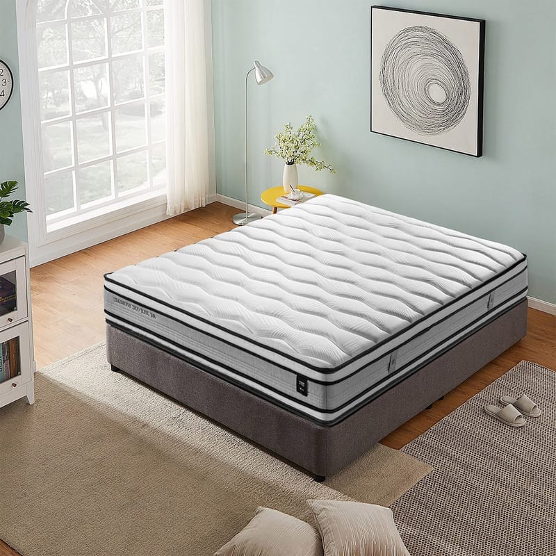 Resårmadrass Harmony Duo King vändbar 180x200x30 cm - Möbler - Säng - Madrass - Bäddmadrass