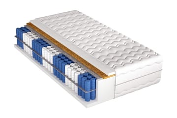 Koko Madrass 200x200x32 cm - Flerfärgad - Möbler - Säng - Madrass - Resårmadrass & resårbotten