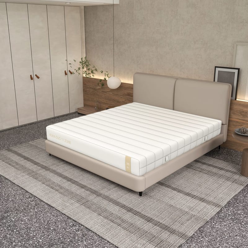 Resårmadrass Kuka Duo 11 zoner 140x200x19 cm - Möbler - Säng - Madrass - Bäddmadrass