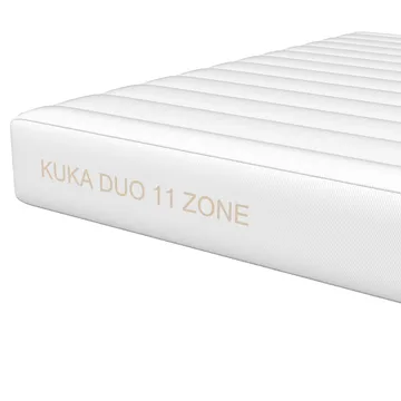 Resårmadrass Kuka Duo 11 zoner 140x200x19 cm - Möbler - Säng - Madrass - Bäddmadrass