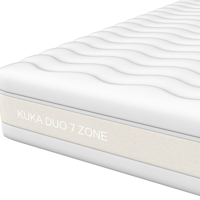 Resårmadrass Kuka Duo 7 zoner 140x200x23 cm - Möbler - Säng - Madrass - Bäddmadrass