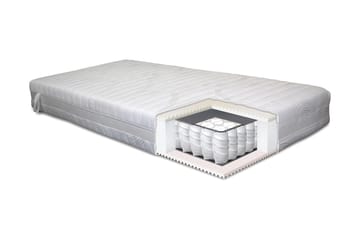 Lowell Resårmadrass 140x200 Fast - Vit - Möbler - Säng - Madrass - Resårmadrass & resårbotten