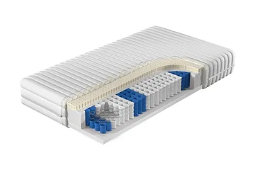 Madrass 180x200 - Vit - Möbler - Säng - Madrass - Resårmadrass & resårbotten